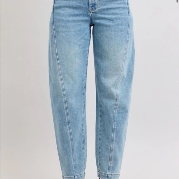 Judy Blue Denim - Judy Blue Sea Breeze High-Rise Tapered Jeans